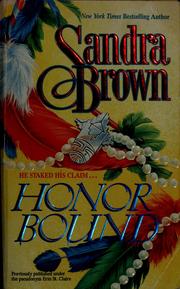Cover of: Honor bound