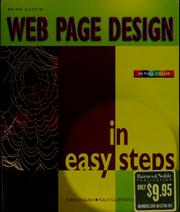 Cover of: Web Page Design in easy steps