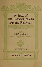 Cover of: The spell of the Hawaiian Islands and the Philippines