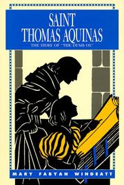 Cover of: St. Thomas Aquinas: The Story of the Dumb Ox