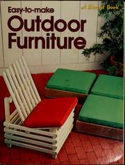 Cover of: Easy-to-make outdoor furniture