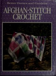 Cover of: Afghan-stitch crochet. by 