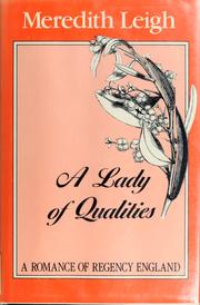 Cover of: A Lady of Qualities