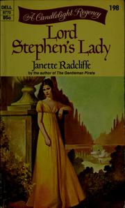 Cover of: Lord Stephen's Lady