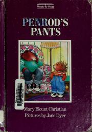 Cover of: Penrod's pants