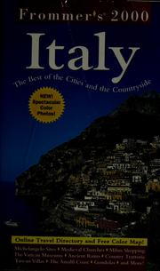 Cover of: Frommer's 2000 Italy