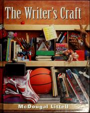 Cover of: The Writer's craft: [orange level grade 9]