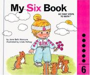 Cover of: My Six Book by Jane Belk Moncure
