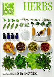 Cover of: Herbs by contributing editor, Lesley Bremness.
