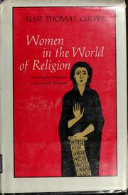 Cover of: Women in the world of religion