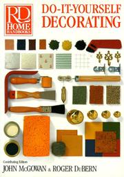 Cover of: Do-it-yourself decorating by contributing editors, John McGowan, Roger DuBern.