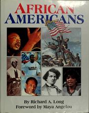 Cover of: African Americans: a portrait