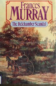 Cover of: The Belchamber scandal
