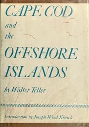 Cover of: Cape Cod and the offshore islands