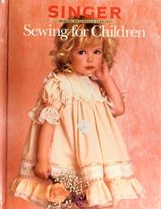 Cover of: Sewing for children