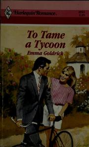 Cover of: To tame a tycoon