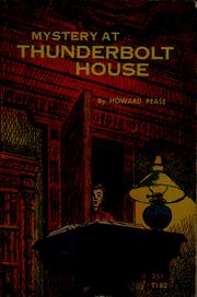 Cover of: Mystery at Thunderbolt House