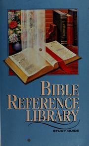 Cover of: Study guide to your new Bible reference library