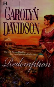 Cover of: Carolyn Davidson 