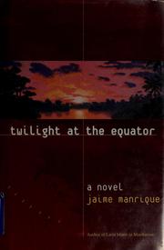 Cover of: Twilight at the Equator: a novel
