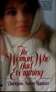 Cover of: The woman who had everything
