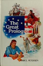 Cover of: The great prologue