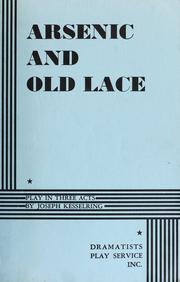 Cover of: Arsenic and old lace by Joseph Kesselring