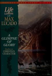 Cover of: A glimpse of glory