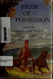 Cover of: Pride of possession