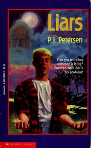 Cover of: Liars by P. J. Petersen