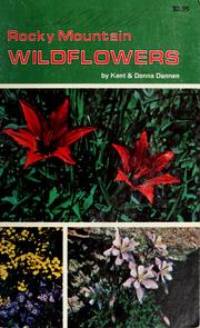 Cover of: Rocky Mountain wildflowers