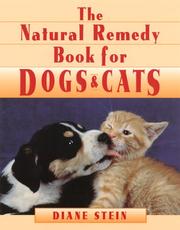 Cover of: The natural remedy book for dogs & cats by Diane Stein