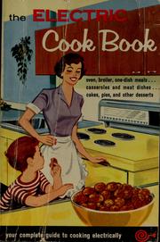 Cover of: The electric cook book by Marguerite Fenner