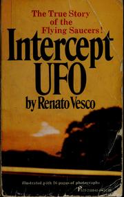 Cover of: Intercept UFO by Renato Vesco