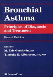 Bronchial asthma : principles of diagnosis and treatment