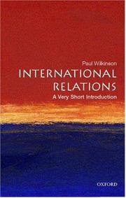 Cover of: International Relations by Paul Wilkinson