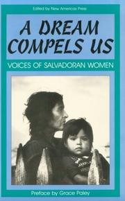 Cover of: A Dream compels us: voices of Salvadoran women