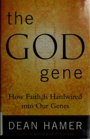 Cover of: The God gene