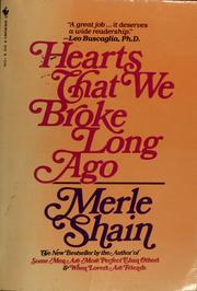 Cover of: Hearts that we broke long ago