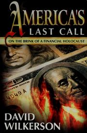 Cover of: America's Last Call by David Wilkerson, Wilkerson, David, R.