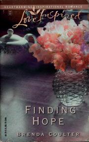 Cover of: Finding hope