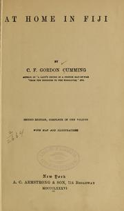 Cover of: At home in Fiji by C. F. Gordon-Cumming