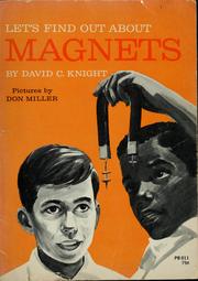 Cover of: Let's find out about magnets