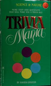 Cover of: Trivia mania : science & nature