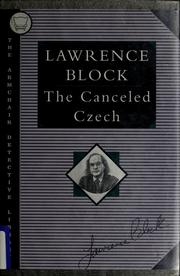 Cover of: The cancelled Czech