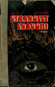 Cover of: Strangely enough!