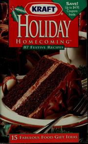 Cover of: Kraft holiday homecoming