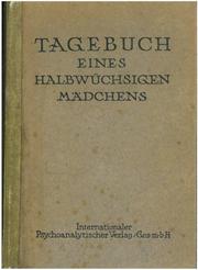 Tagebuch eines halbwüchsigen Mädchens by Hermine Hug-Hellmuth