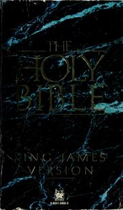 Cover of: The Holy Bible: King James version.