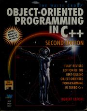 Cover of: The Waite Group's object-oriented programming in C[plus plus]